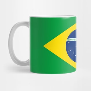 Brazil Flag Minimalist Mug